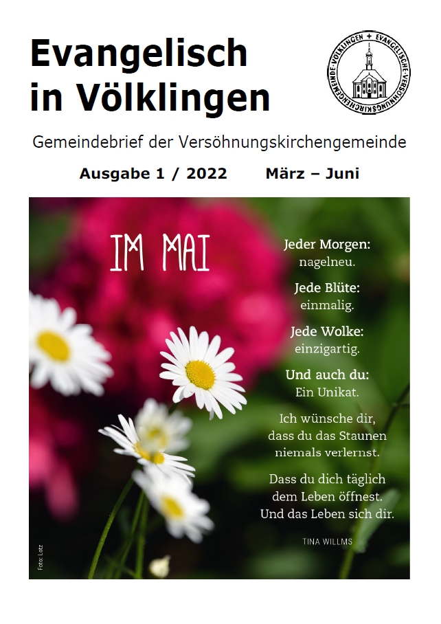 Gemeindebrief der Versöhnungskirchengemeinde