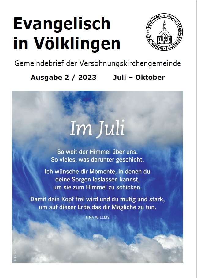 Gemeindebrief der Versöhnungskirchengemeinde