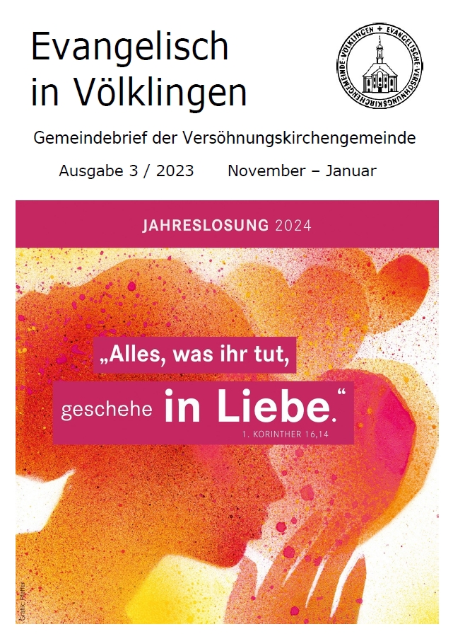 Gemeindebrief der Vershnungskirchengemeinde