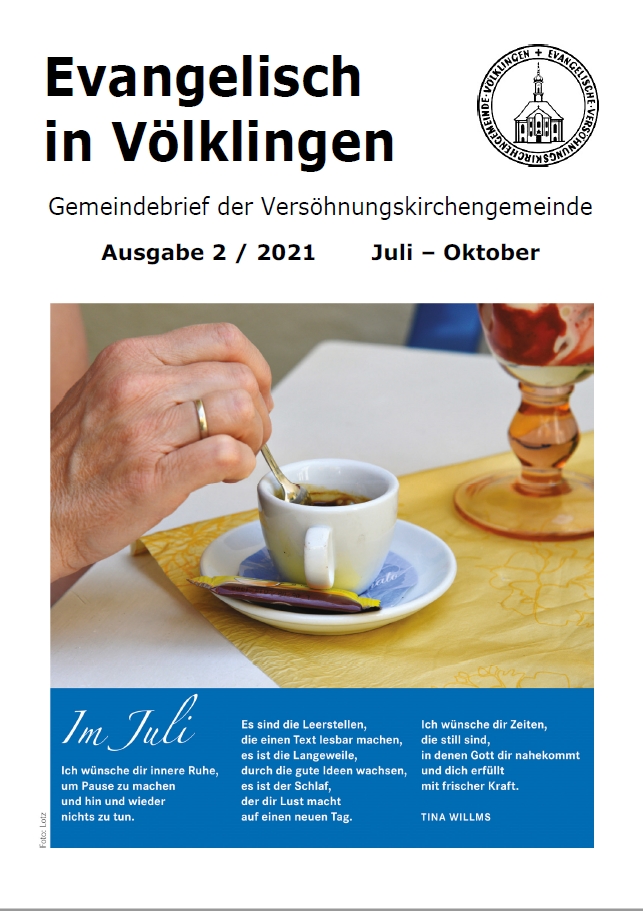 Gemeindebrief der Versöhnungskirchengemeinde