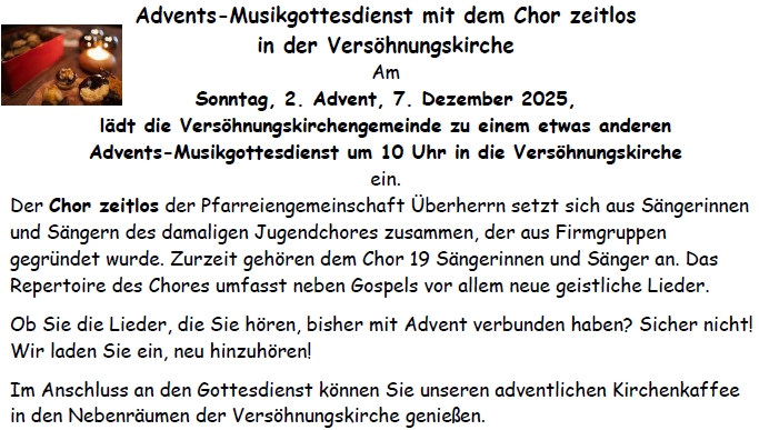 Advents-Musikgottesdienst