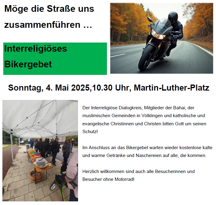 Interreligises Bikergebet