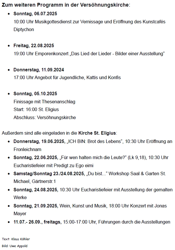 Sendschreibenjetzt - Kunstprojekt mit Uwe Appold