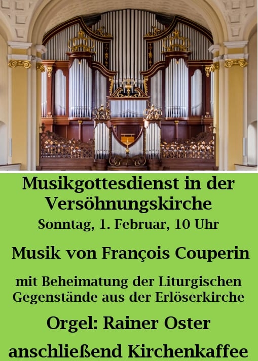 Musikgottesdienst- Musik von Francois Couperin