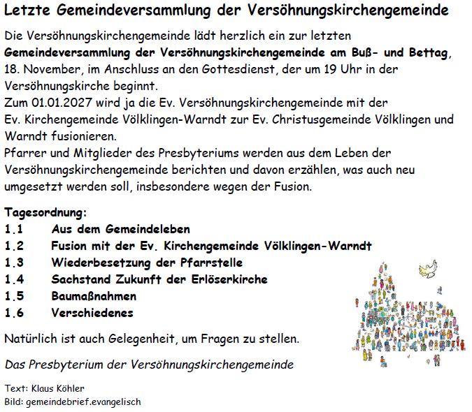 Gemeindeversammlung