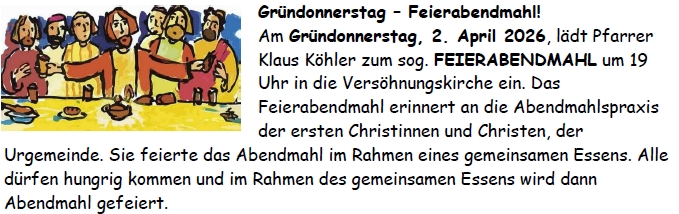 Gr�ndonnerstag